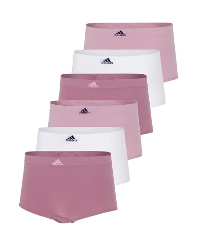 Image of adidas womens Seamless Boyshort Underwear Multipack