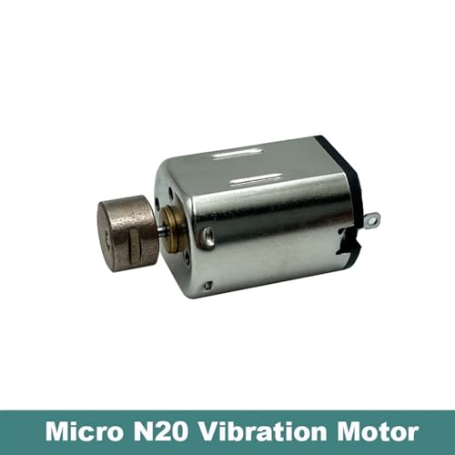 Moteur vibrant N20 DC 3V-6V avec roue excentrique pour notifications silencieuses - 2
