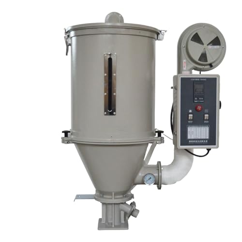 LGXEnzhuo 25kg Hot Air Drying Machine 3500W Hopper Type Plastic Dryer Stainles Steel PP PET Plastic Raw Material Drying Machine AC220V