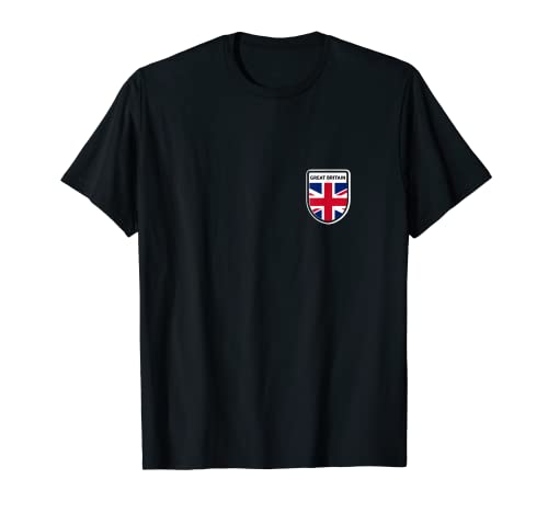 Flag United Kingdom T-Shirt, Black