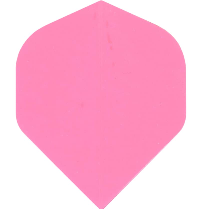 US Darts 5 Sets (15 Flights) Pink Poly Standard Dart Flights