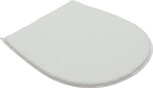 Linea Due bath rug, ultra soft and absorbent, anti slip, FANTASTIC, toilet seat cover 47x50 cm, natural