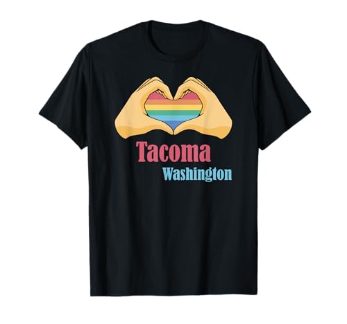 Retro Tacoma Washington T-Shirt
