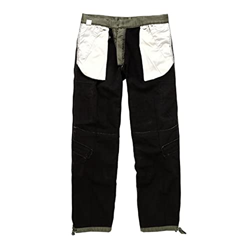 Pantalon chaud en polaire d'hiver type cargo avec poches zippées