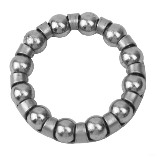 Besttoolifes Roulement à billes en acier inoxydable pour vélo d'appartement - Pièce de rechange pour axe central - Durable - Facile à installer - Intérieur 33,5 mm - Extérieur 45 mm - Hauteur 8,9 mm