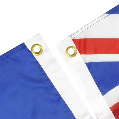 Image of AZ FLAG - Hong Kong Old Flag - 2x3 Ft - 100D Polyester Former Hong Konger Banner with Two Metal Grommets - Fade Resistant - Vivid Colors - 2' x 3' Feet - 90x60 Cm