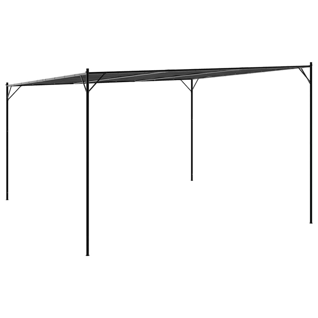 vidaXL Altana, antracytowa, 4x4 m, 180 g/m², tkanina i stal