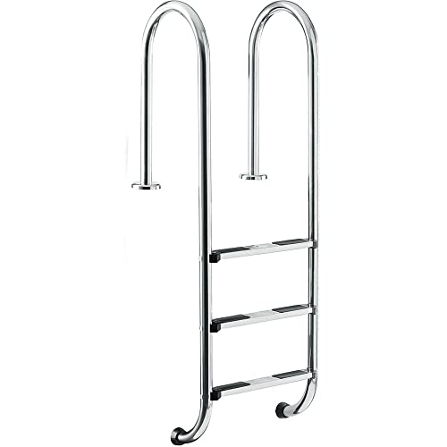 Escalera de Piscina Acero Inoxidable para Piscinas Profundas 100-120 cm miniatura 1