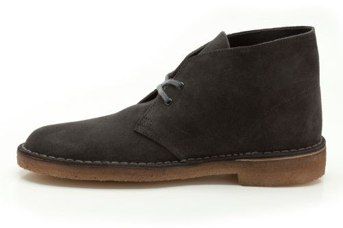 Image of Clarks Originals Desert Boot Men's Boots, Grey, 6 US