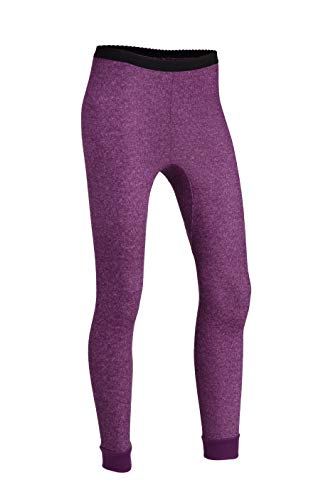 Indera Women's Performance Rib Knit Thermal Underwear Pant with Silvadur 4500DR