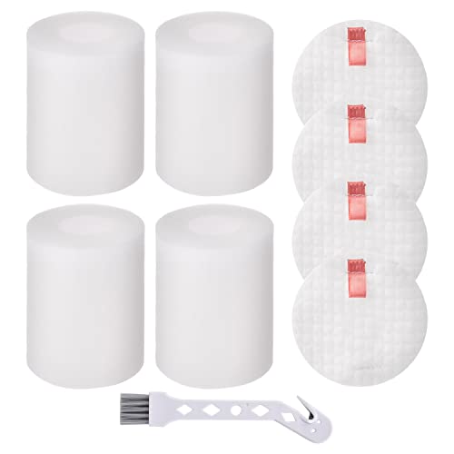 Vacuum Filter Replacement Compatible With Shark IQ Robot R101AE, RV1001AE, UR1005AE, RV912S, UR1000SR Self-Empty Base, Compare to Part # 106KY1000AE (4 Pack)