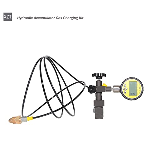Image of XZT GK-01SD Hydraulic Accumulator Nitrogen Charging System, Nitrogen Pressure Test Kit, Gas Charging Tools