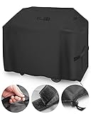 Medida del tamaño: esta cubierta impermeable para barbacoa grande es adecuada para la mayoría de las marcas de parrillas del mercado (Longitud: 145 cm, Ancho: 61 cm, Altura: 122 cm). El paquete incluye 1 funda para barbacoa y 1 bolsa de almacenamiento. Por favor, mida su parrilla con cuidado. Si tiene algún problema, contáctenos para obtener ayuda. Nos gustaría ayudarle en cualquier momento.