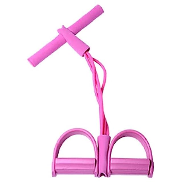 Multifunction Tension Rope, Elastic Yoga Pedal Puller Resistance Band, Hand Grip Strengthener Fitness Equipment, for Abdomen/Waist/Arm/Leg Stretching Slimming Training (Color : #5, Size : 1pc)
