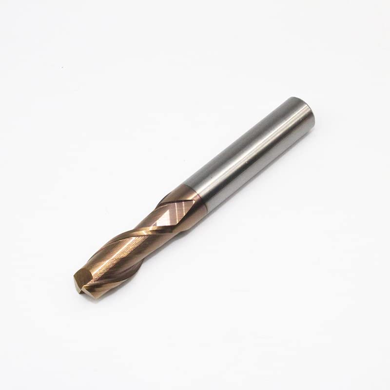 Milling Cutter 2 Blade HRC55 D10X25LXD10X75L 10MM 75MM Length Standard Endmills Tungsten Steel CNC Machine End Mill For Milling - (Cutting Edge Length: 10pieces)