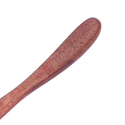 Yctze Wooden Dinner Knife Set - 5 Reusable Eco-Friendly Polished Cake - Hand Made Wooden Cutlery for Home, Kitchen, Picnic, and Restaurant Use - Image 2