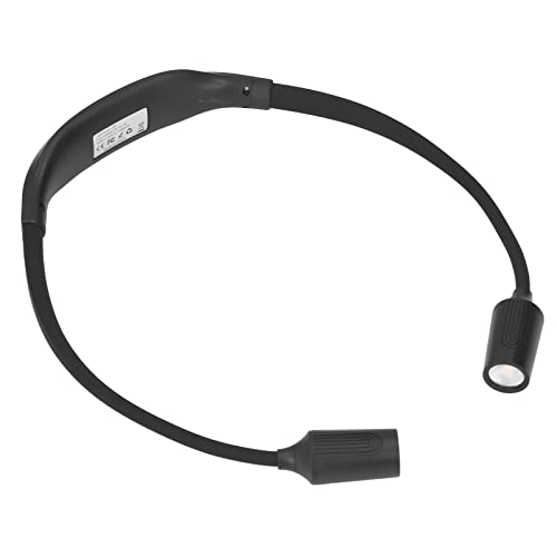 Luz para correr de noche y acampar con LED para cuello recargable y luz suave 4