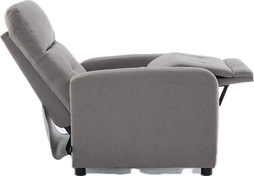 ASTAN HOGAR Sillón Relax con Reclinación Manual, Tapizado en Tela, Modelo Yum AH-AR31000TP, Taupe - imagen 5