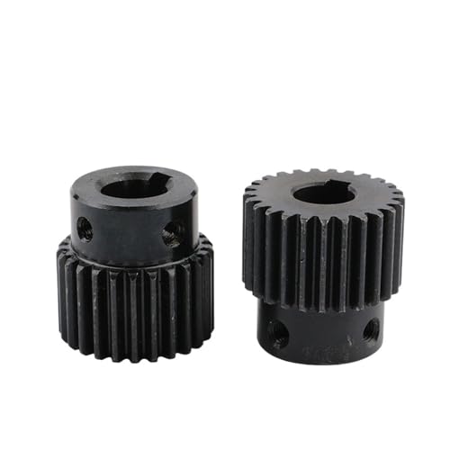 Bevel Gear Pinion Hardware Mechanical Nylon Motor Wheel 20 25 Teeth 12 12.7 14mm Motor Spur Gear Synchronous Wheel CNC Router Engraving(12.7mm-25 Teeth)