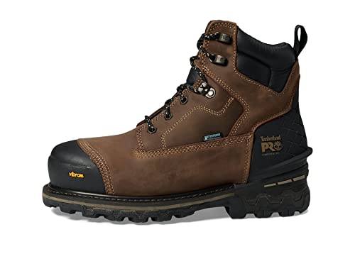 Image of Timberland PRO Men's Boondock HD 6 Inch Composite Safety Toe Waterproof Insulated Boots