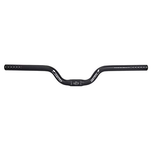 BSTiltion Manillar de bicicleta plegable de aleación de aluminio resistente al desgaste para mayor sensación de funcionamiento para entusiastas del ciclismo, color negro, 520 mm