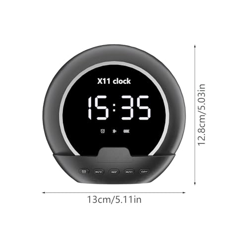 Réveil numérique pour chambre compact pour ne plus manquer vos alarmes - 5