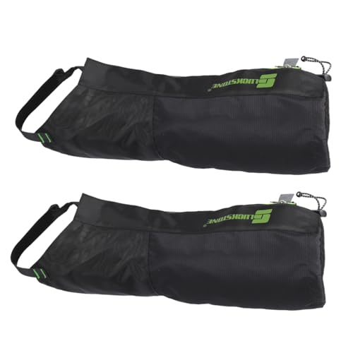 BESPORTBLE 2 Pares Polainas Impermeables Al Aire Libre Botas Impermeables Senderismo Filtro De Agua para Acampar Buceo Pantalones Impermeables Tejido De Nailon Impermeable y Transpirable.