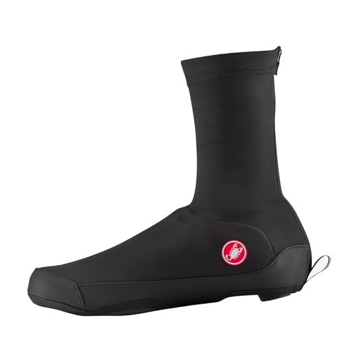 CASTELLI Capa de sapato masculina ilimitada, quente, resistente ao clima, roupa de ciclismo para pas