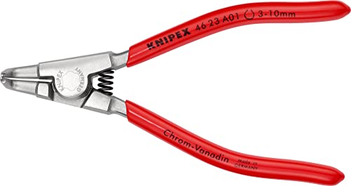 Knipex 46 23 A01 Circlip Pliers for external circlips 3-10mm 90° angled chrome plated
