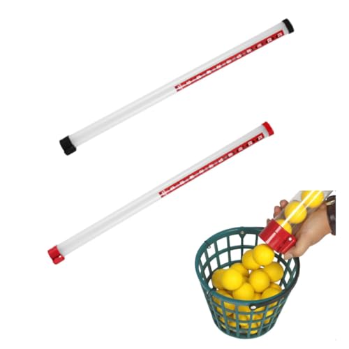 COCOALLETS ゴルフボールレトリーバー ゴルフボール 拾い ボールピッカー ゴルフ 回収 腰痛対策 レトリーバー 玉拾い ラウンド用 練習用品 (ブラック)