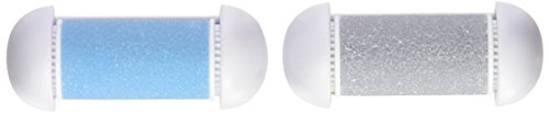 Personal Pedi Foot Callus Remover Refills, Replacement Rollers Heads - Set of Two, Includes 1 Buffing Roller & 1 Remover Roller
