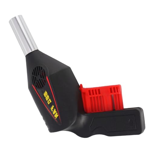 Abaodam Ventilador Portátil Manual Para Barbacoa Soplador De Aire De Mano Para Camping y Picnic Para Encender y Herramienta De Cocina De Exterior Color Negro