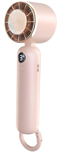 anysun Handventilator, Handventilator Akku Aufladbar, 3 Geschwindigkeiten, 5000mAh Batterie, LCD-Display, für Reisen, im Freien, Camping anysun Handventilator, Handventilator Akku Aufladbar, 3 Geschwindigkeiten, 5000mAh Batterie, LCD-Display, für Reisen, im Freien, Camping