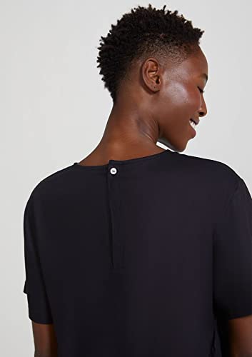 Blusa Feminina Box Com Franzidos - Preto G