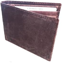 Vera Tucci Designer Classic (Brown) Leather Multi Wallet