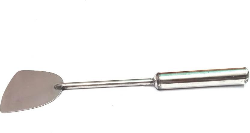 Paulsons Hospitality Stainless Steel, 20" Heavy Quality Commercial with Long Handle Turner/Palta, Silver (Pack of 1Pc) 2