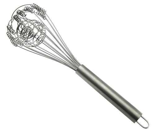 Spiral Whisk Curly Stainless Steel