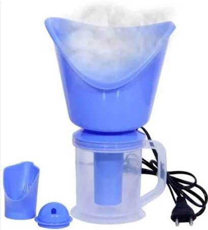 Dr Diaz 3 in 1 Facial Steam Vaporizer for Cough & Cold | Advanced Home Spa Treatment for Clear Skin | Nozzle Inhaler & Nose Vaporizer Steamer Machine for Adults and Kids (Blue)-picture-43