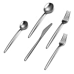 Minimalist 2.0 20-Piece Flatware Set, 18/10 Stainless Steel
