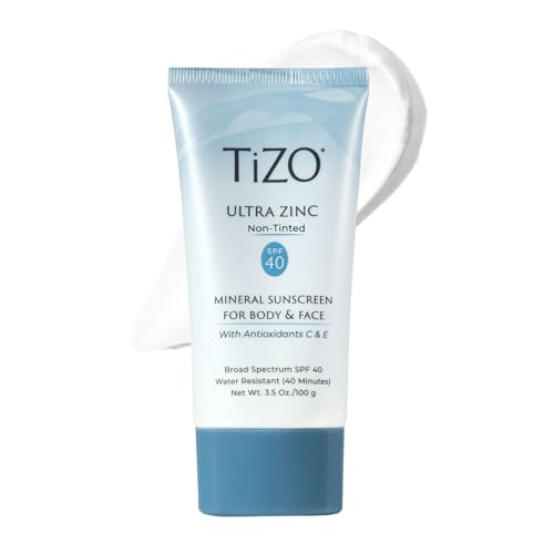 Tizo Age Defying Fusion Ultra Cynk Body & Face Sunscreen TINTED, 3,5 uncji. by Tizo