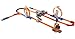 Hot Wheels Toy Car Track Set, Track Builder Playset Total Turbo Takeover with 1:64 Scale Vehicle, Motorized Booster & Multiple Configurations