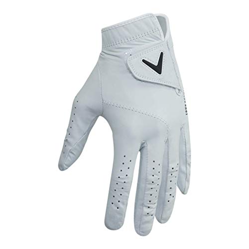 Callaway Golf 2020 Tour Authentic Glove (Left Hand, Men's Standard, X-Large), White #TOP2