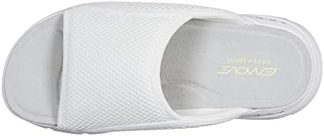 Easy Spirit Women's MARIA2 EMOVE Slide Sandal, White 140, 5 | Image 1