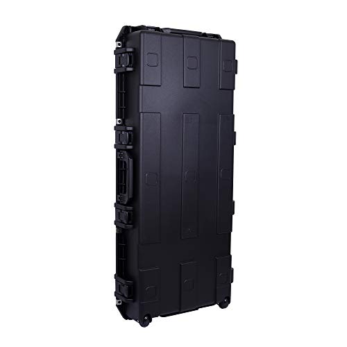 image for Crossrock 61-note Keyboard Case, Injection Molded PE Flight Case With 