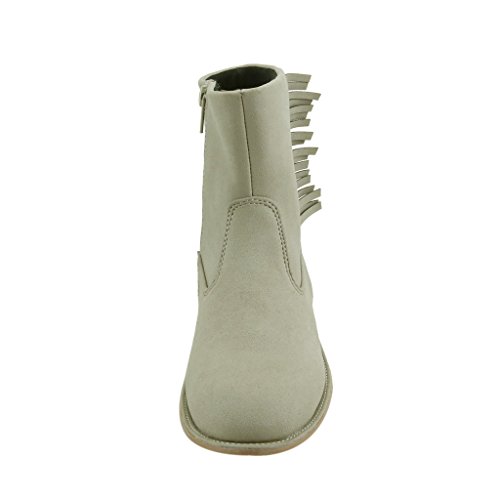The Doll Maker Side Fringe Ankle Boot2
