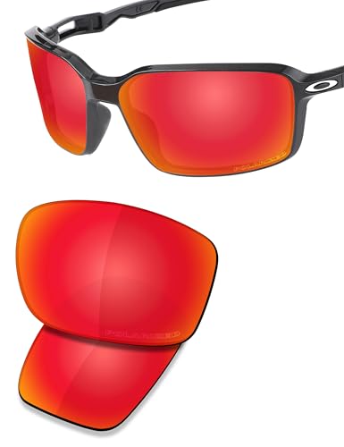 Image of SAUCER Premium Replacement Lenses & Earsocks for Oakley Siphon OO9429 | UV400 Protection, Anti-Scratch, Precise Fit