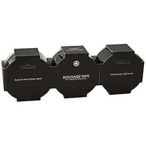 Shots Ouch! – 3-pack Bondage Tape – Black