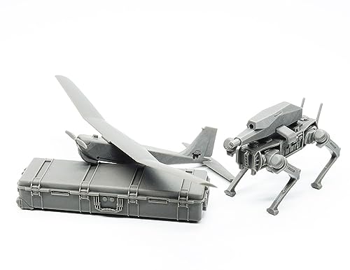 RQ-20 UAV Set Magic Factory maquette robot chien pour diorama militaire 1/35