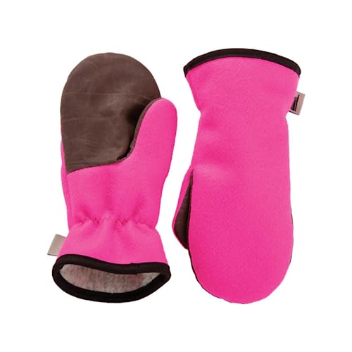 Image of Stormy Kromer kids Mitts, Leather Outdoor Gloves, Winter Mittens