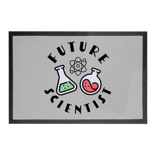 Paillasson gris Future Scientist fini les traces de pas